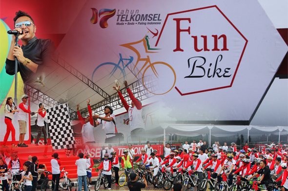 Fun Bike Telkomsel Anniversary by LoveInk Event Organizer